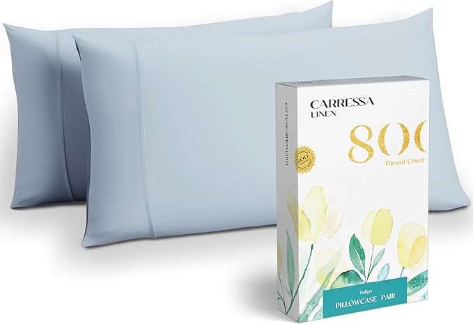 Linen Cooling Pillowcase Set - King - 2 Piece