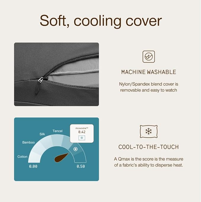 Memory Foam Cooling Body Pillow