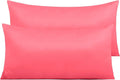 Satin Pillowcase Set - King - 20 x 36 in - 2 Piece