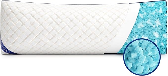 Memory Foam Body Pillow - 20 x 54 in