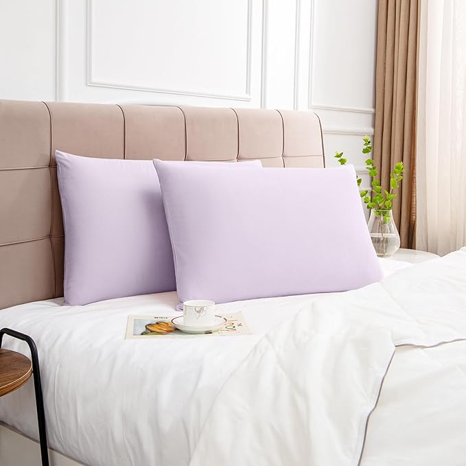 100% Cotton Pillowcase Set - Standard - 20 x 26 in - 2 Piece