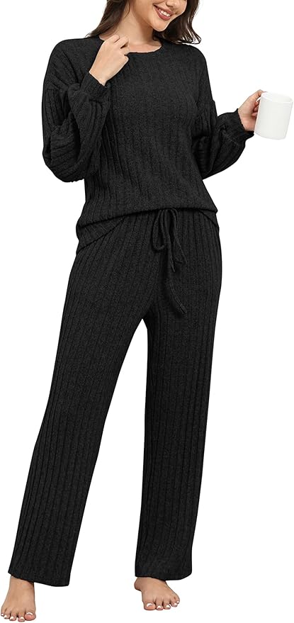 Women's Pants Pajama Set - Long Sleeve - 2 Piece