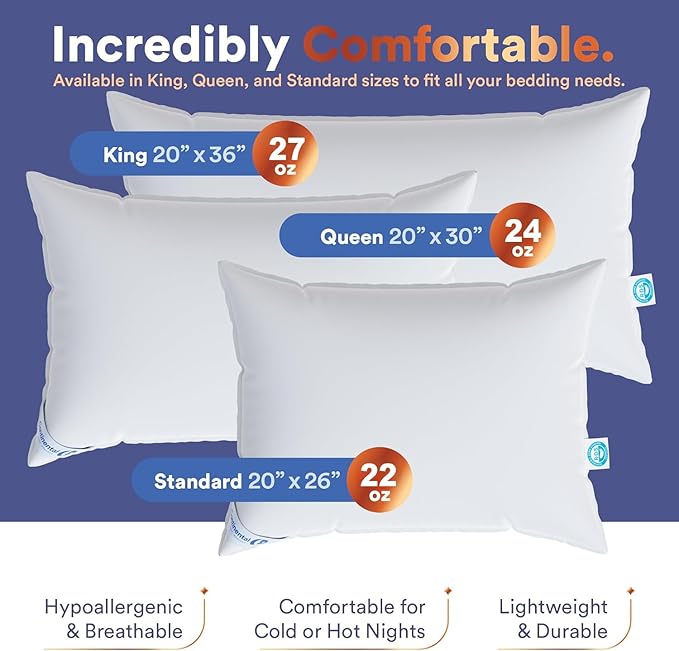 Bed Pillow - Standard