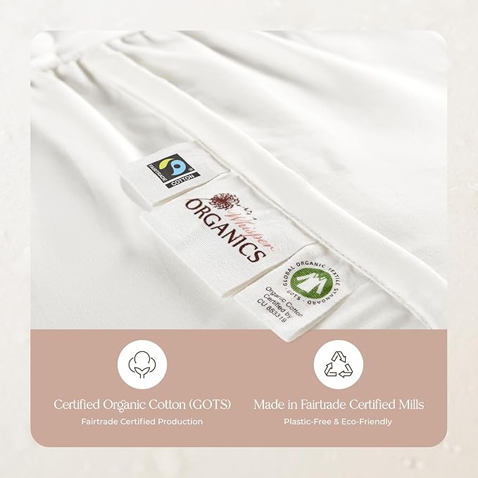 100% Cotton Cooling Mattress Protector - Twin XL