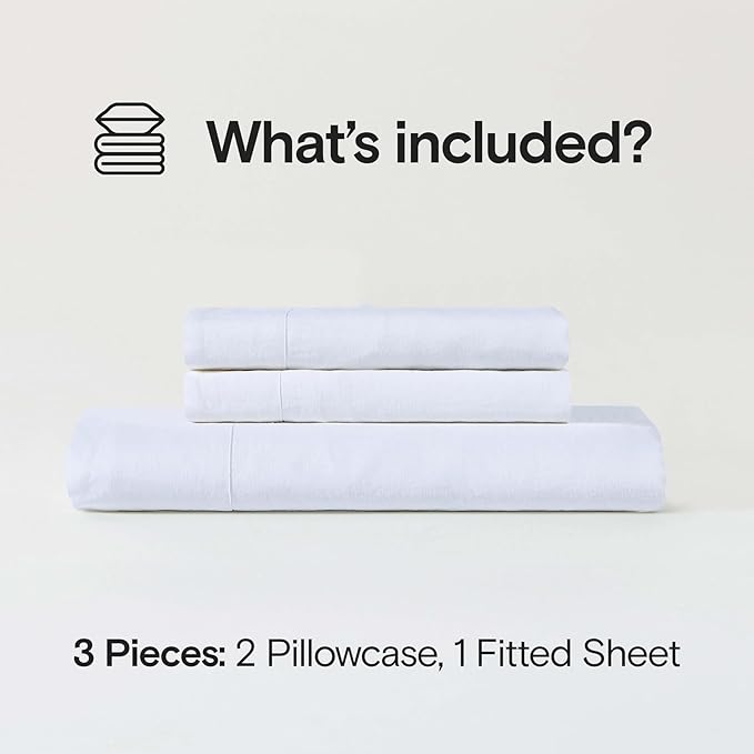 Linen Cooling Bed Sheet Set - King - 3 Piece
