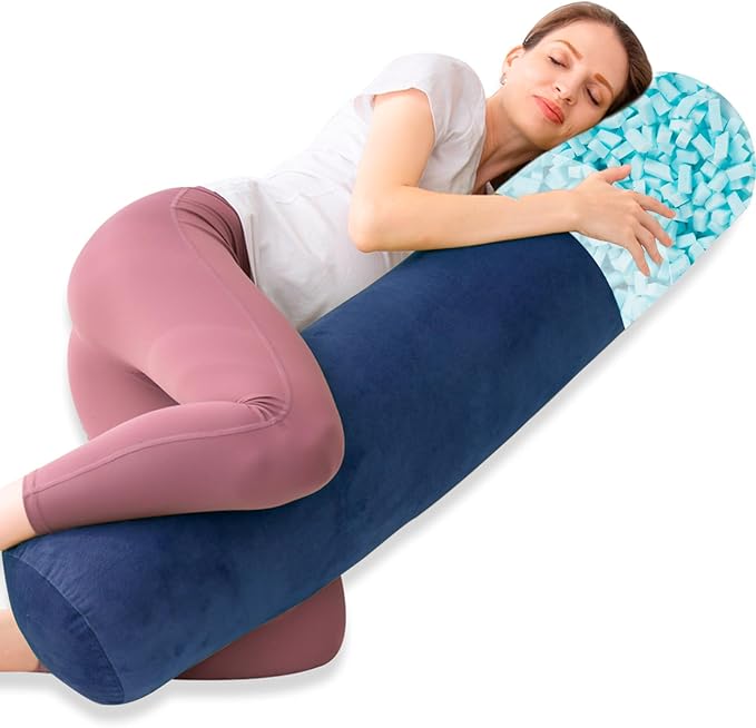 Velvet Body Pillow - 47 x 7.87 in