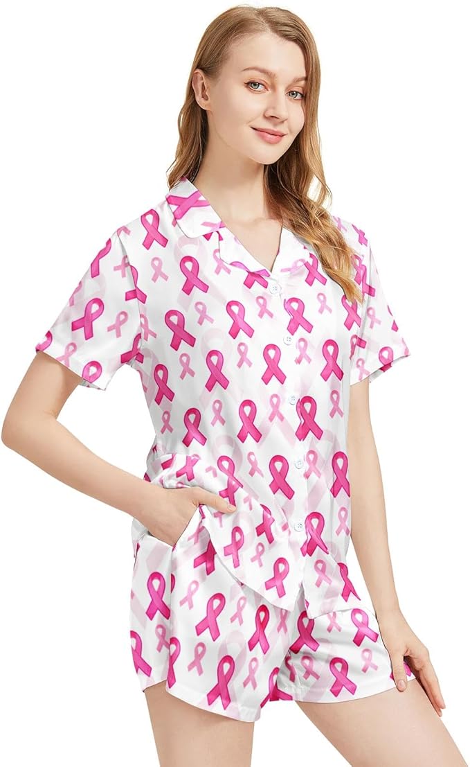 Women's Pajama Set - Short Sleeve - 2 Piece