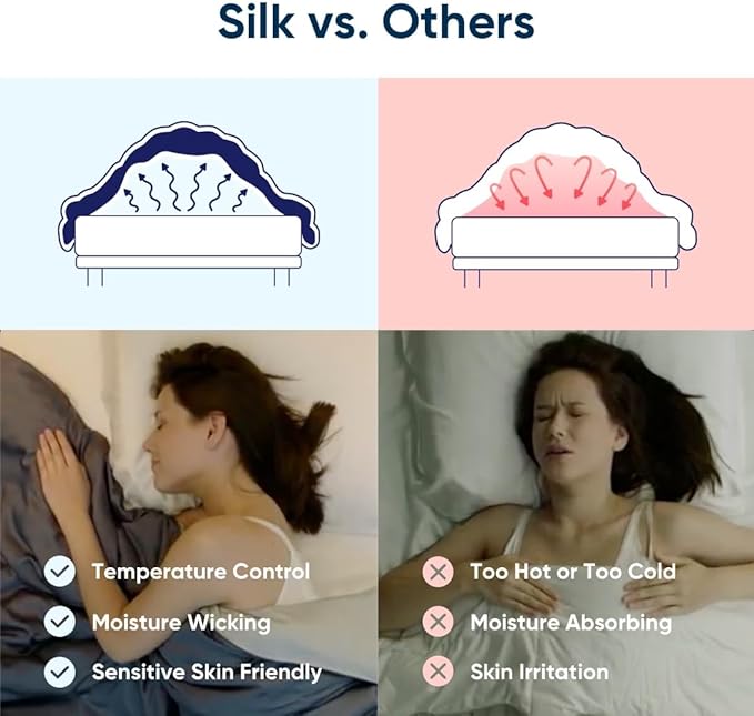 Mulberry Silk Cooling Duvets Down Comforter - King