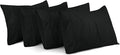 Microfiber Pillowcase Set - King - 20 x 36 in - 4 Pack
