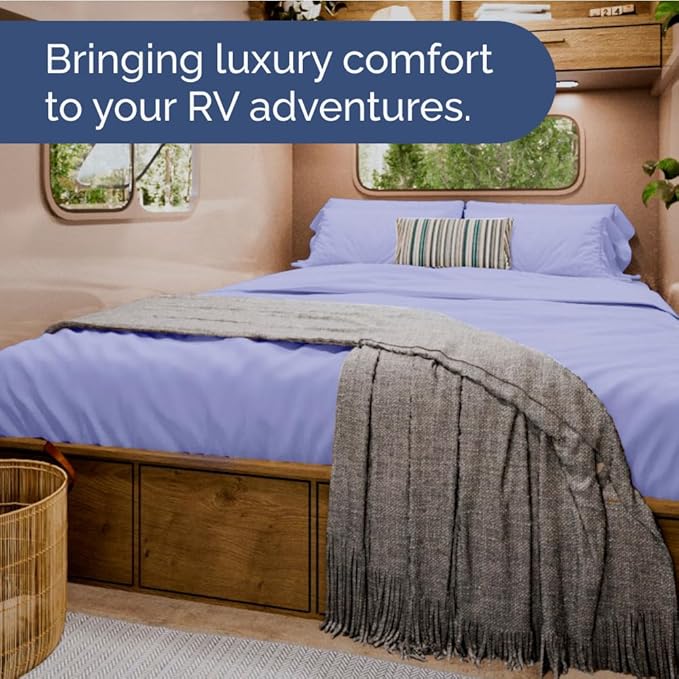 Cooling Bed Sheet Set - Queen - 4 Piece