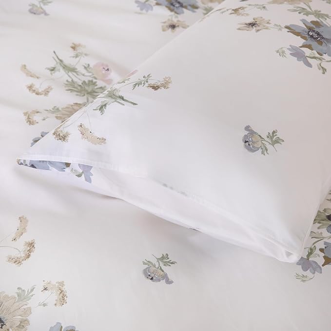 100% Cotton Duvet Cover Set - King - 3 Piece