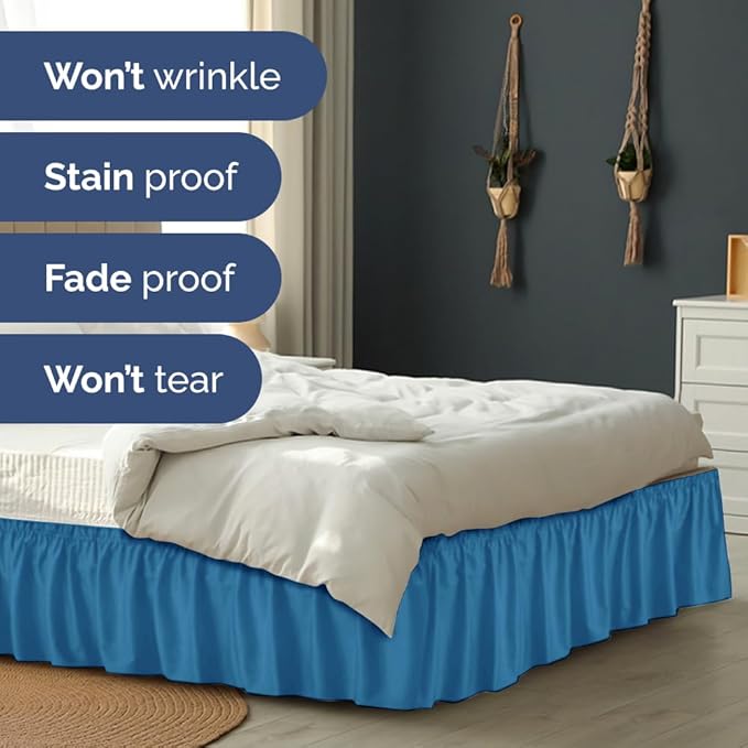 Bed Skirt - Full - 15 in Drop