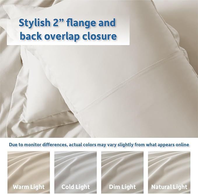 Duvet Cover Set - Full - 80 x 90 in - 3 Piece