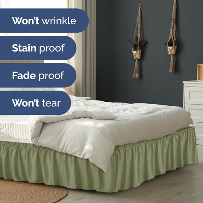 Bed Skirt - King - 15 in Drop