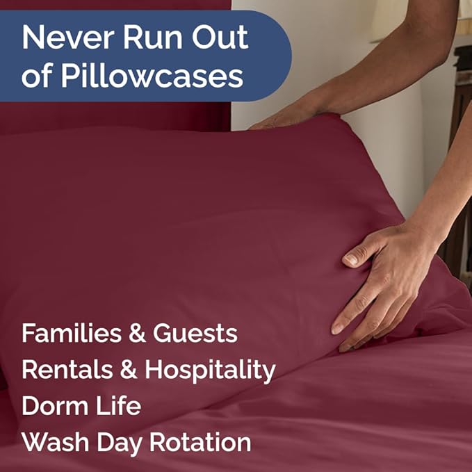 Pillowcase Set - Queen - 6 Piece