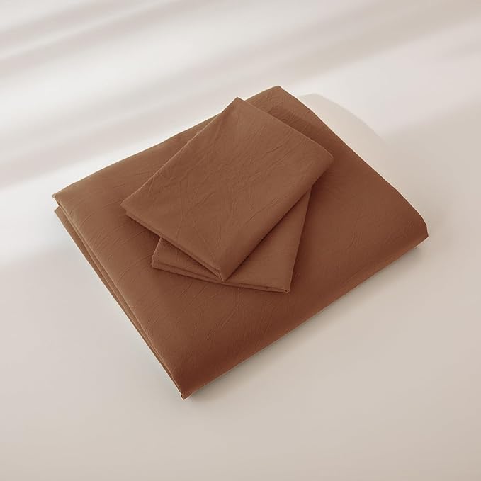 Linen Duvet Cover Set - Queen - 90 x 90 in - 3 Piece