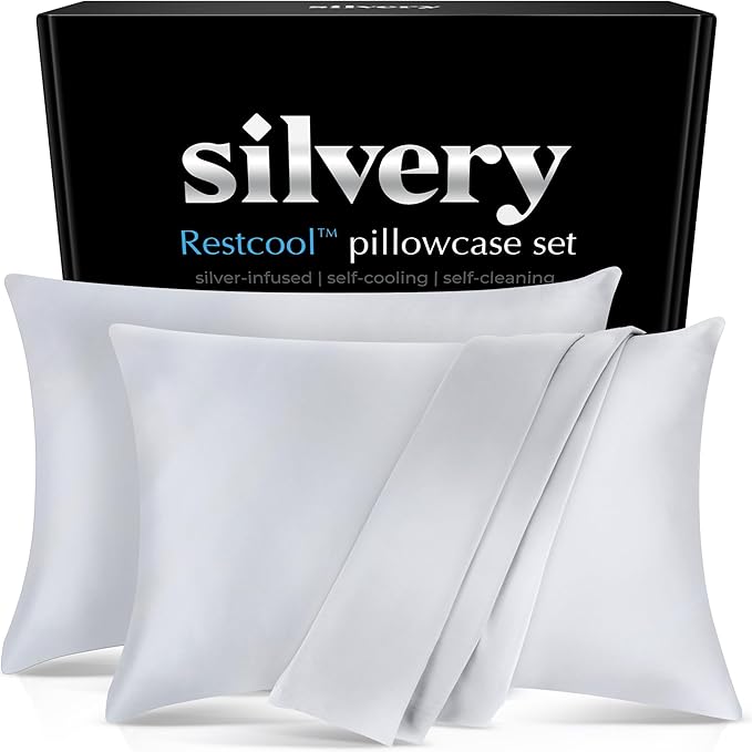 Cooling Pillowcase Set - King - 2 Pack