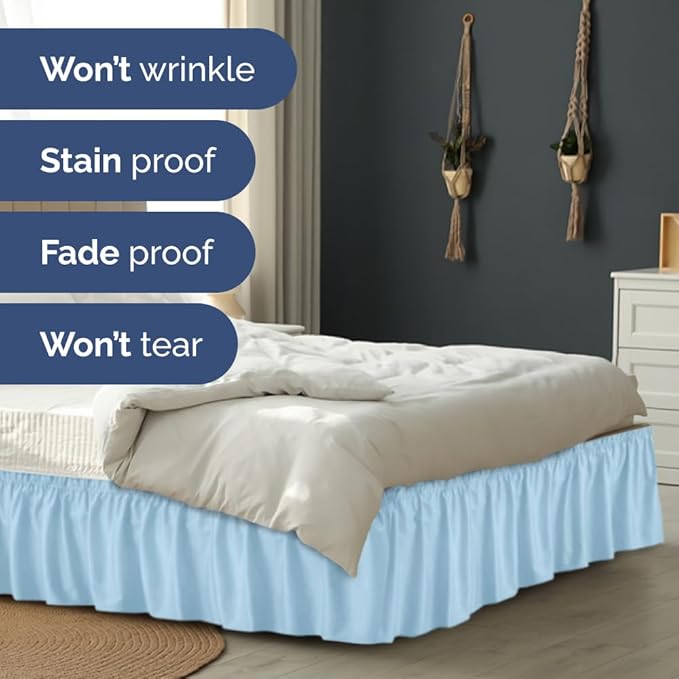 Bed Skirt - King - 18 in Drop
