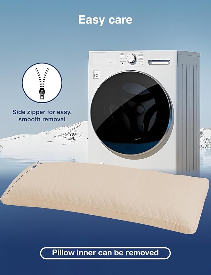 Memory Foam Body Pillow - 20 x 54 in