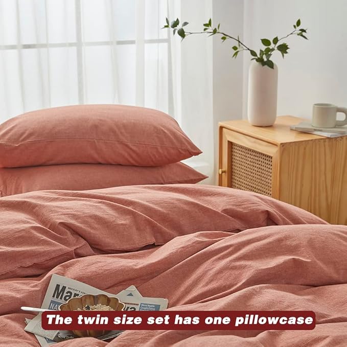 Linen Duvet Cover Set - Full