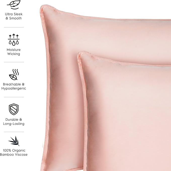 Bamboo Cooling Pillowcase - King