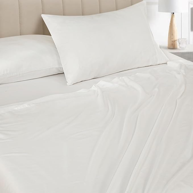 Bamboo Cooling Bed Sheet Set - King - 4 Piece
