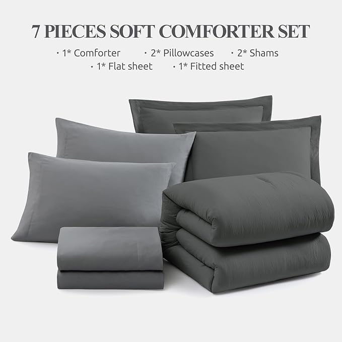 Comforter Set - Full - 7 Piece