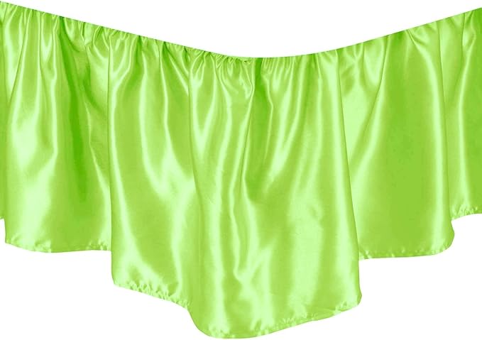 Satin Bed Skirt - Queen - 15 in Drop