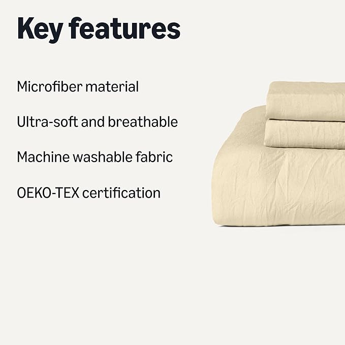 Microfiber Comforter Set - Queen - 3 Piece