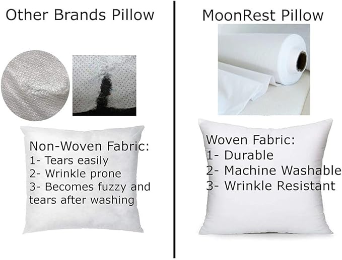 Down Alternative Hypoallergenic Pillow Insert - 14 x 20 in