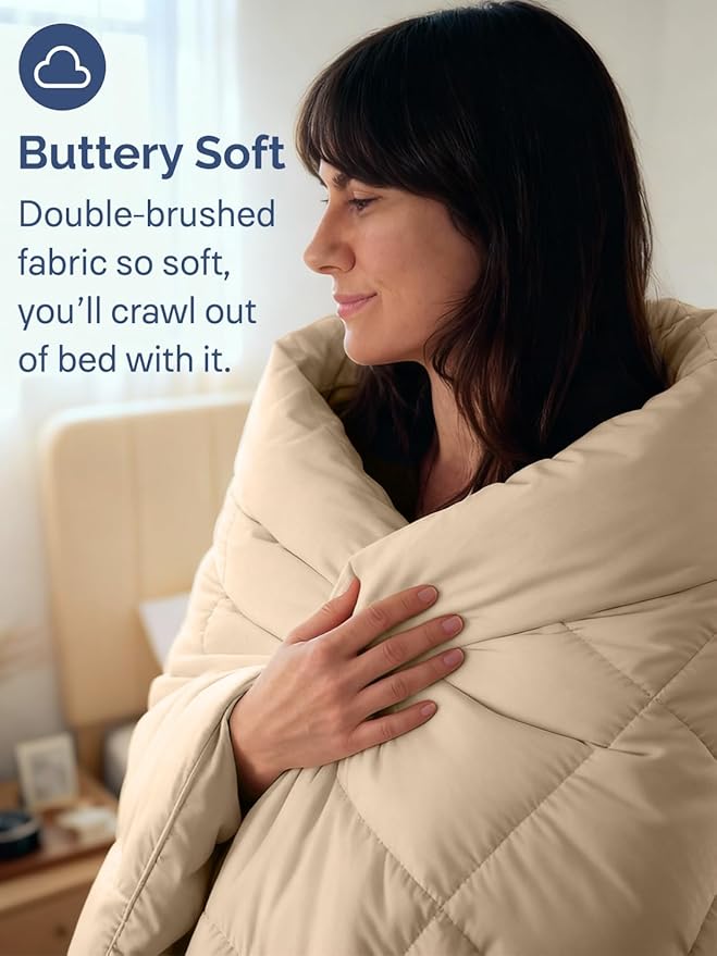 Microfiber Cooling Duvets Down Comforter - King