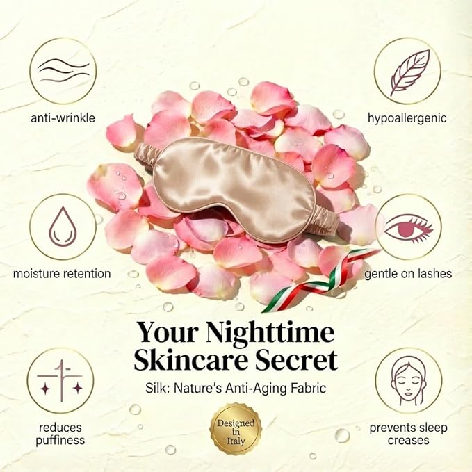 Mulberry Silk Blackout Sleep Mask