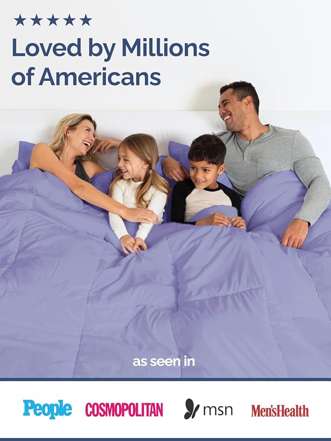 Microfiber Cooling Duvets Down Comforter - Queen