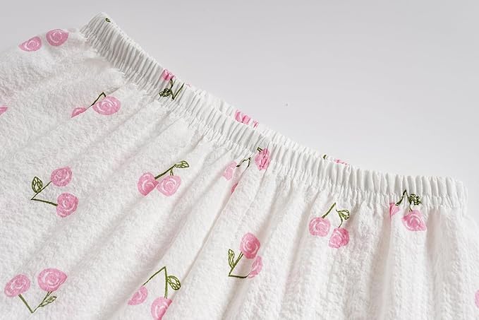 Shorts Pajama Set - Short Sleeve - 2 Piece