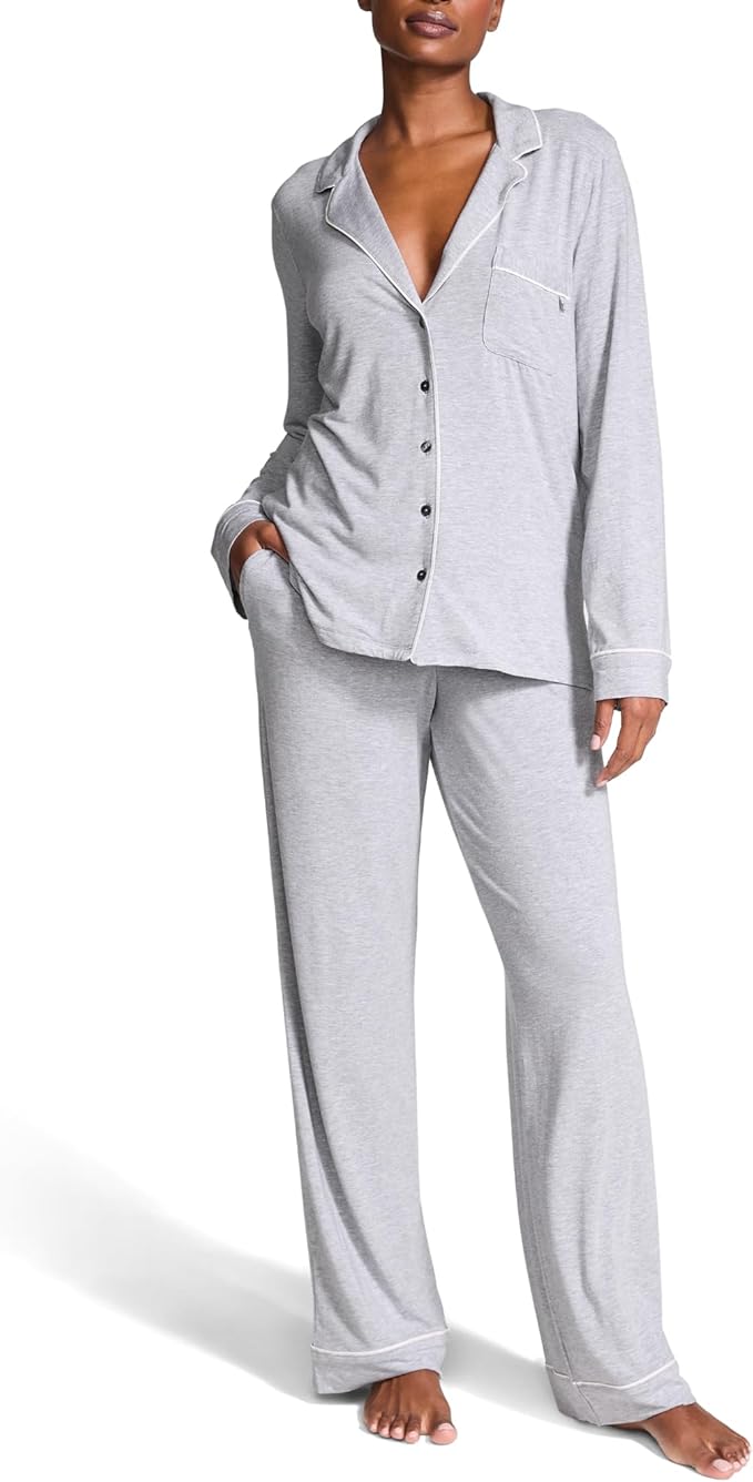 Women's Pants Pajama Set - Long Sleeve - 2 Piece