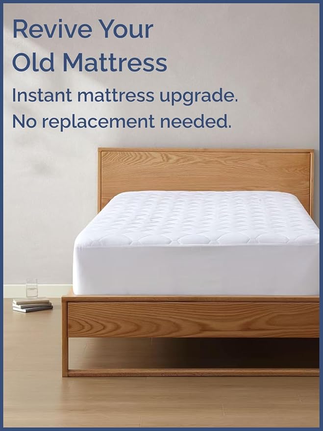 Mattress Pad - Twin XL - 16 in Deep Pocket