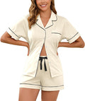 Women's Pajama Set - Short Sleeve - 2 Piece