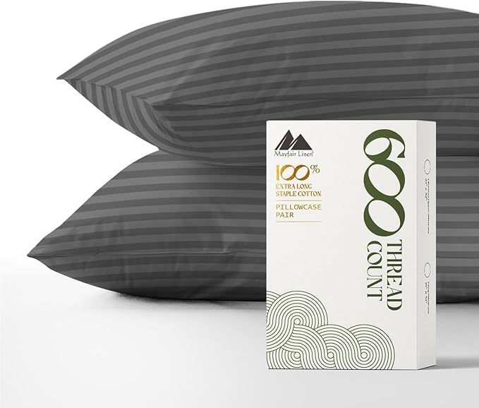 Linen Pillowcase Set - Queen - 2 Piece