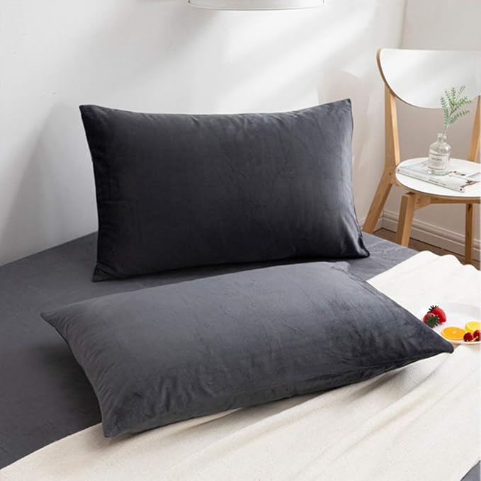 Flannel Pillowcase Set - Queen - 20 x 30 in - 2 Pack