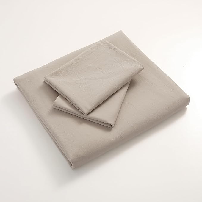 Linen Duvet Cover Set - King - 104 x 90 in - 3 Piece