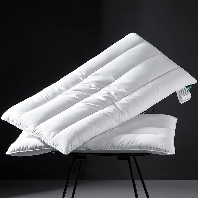 100% Cotton Bed Pillow - Standard - 18 x 26 in - 2 Piece