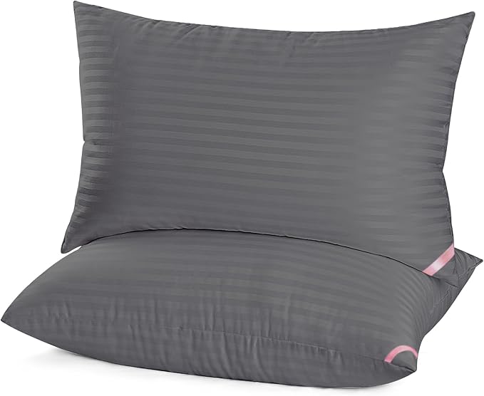 Microfiber Bed Pillow - Queen - 20 x 30 in - 2 Pack