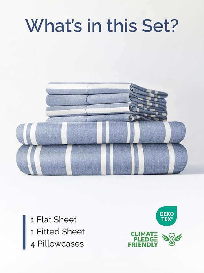 Cooling Bed Sheet Set - King - 6 Piece