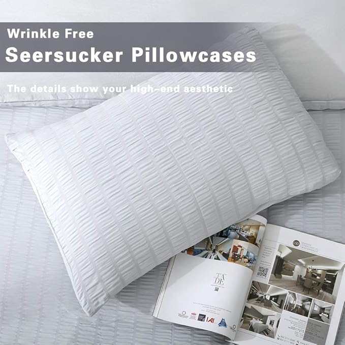 Microfiber Duvet Cover Set - King - 104 x 98 in - 3 Piece