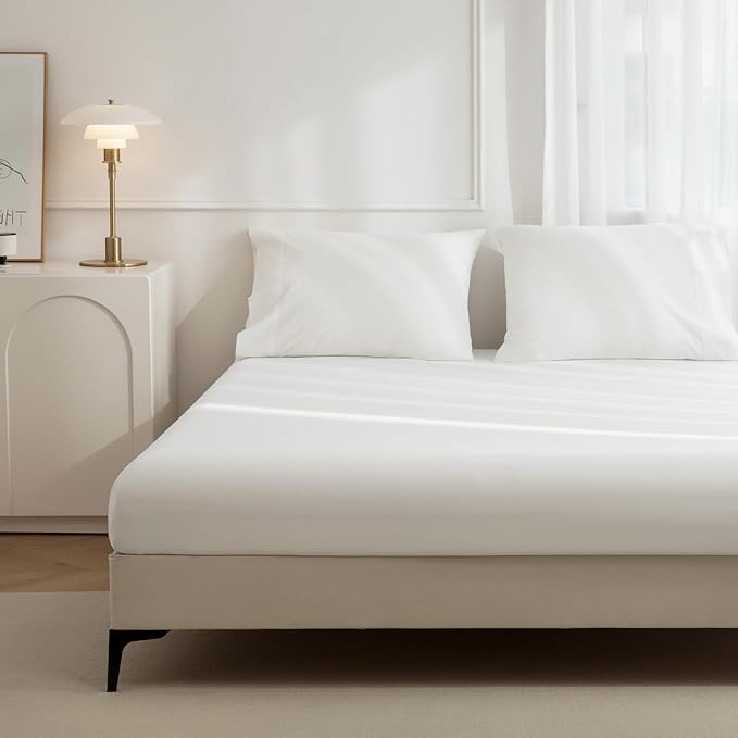 Linen Bed Sheet Set - King - 3 Piece