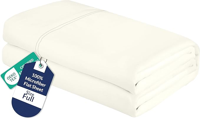 Microfiber Flat Sheet - Full