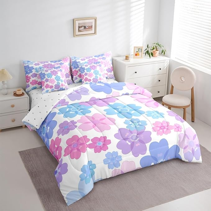 Microfiber Comforter Set - Queen - 7 Piece