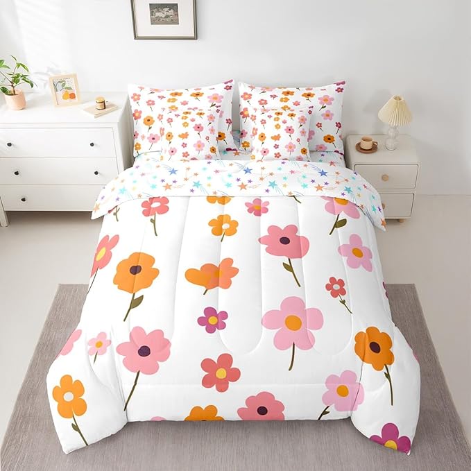 Microfiber Comforter Set - Queen - 7 Piece
