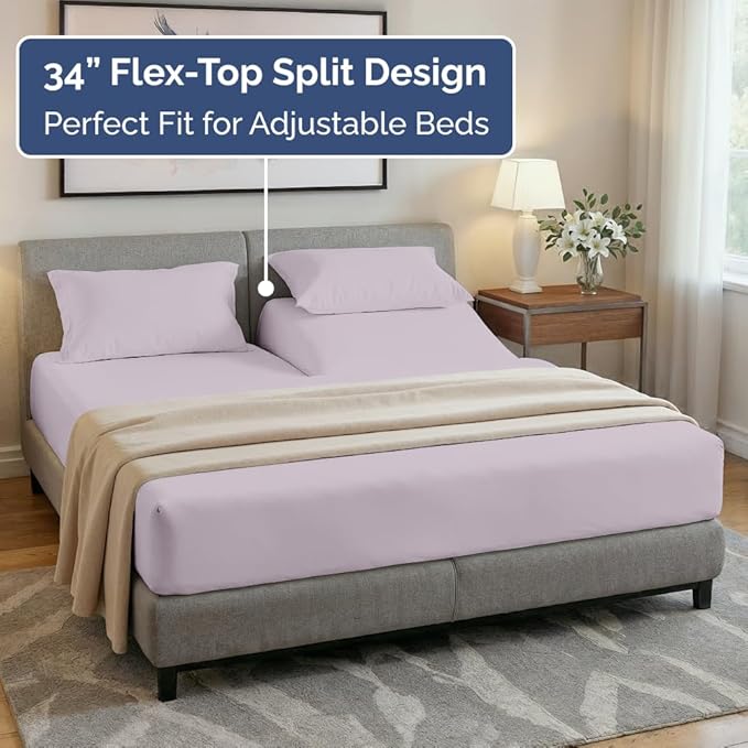 Cooling Bed Sheet Set - King - 4 Piece