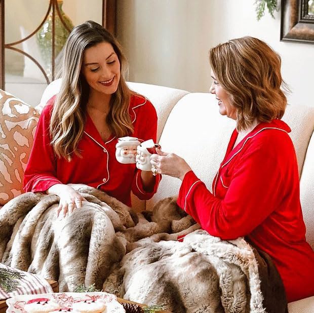 Women's Pajama Set - Long Sleeve - 2 Piece